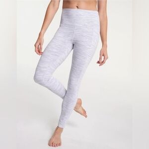 CALIA Ultra High Rise Essential Jacquard 7/8 Legging Yoga Activewear Size XS